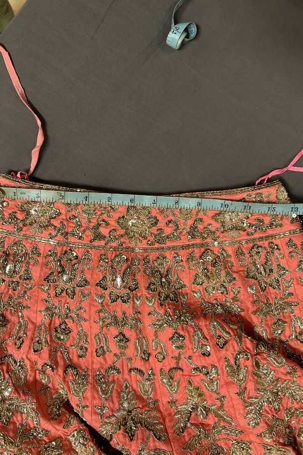 Manish Malhotra coral pink lehenga - Image 10