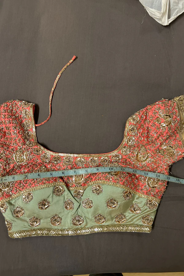 Manish Malhotra coral pink lehenga - Image 8