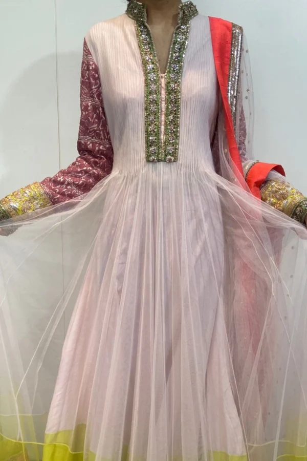 Manish Malhotra Embellished Anarkali Set - Image 4
