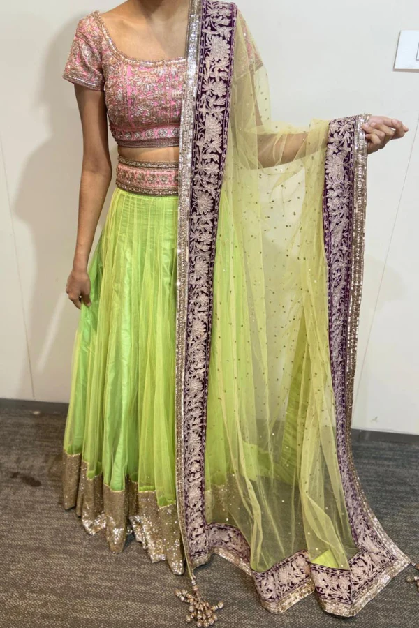 Manish Malhotra Embellished Lehenga Set - Image 2