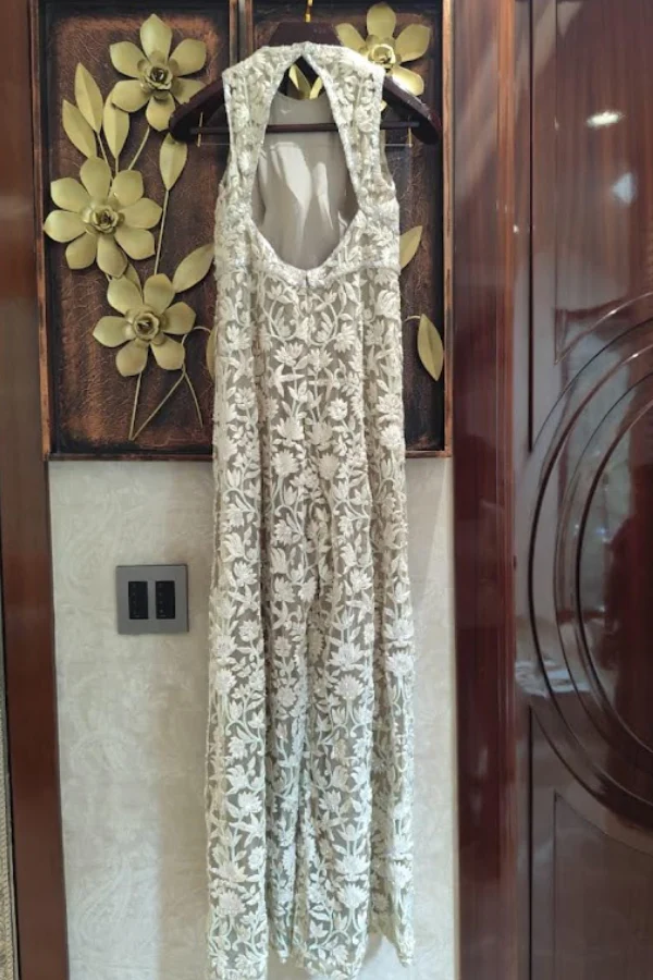 Manish Malhotra Floral Embroidered Jumpsuit - Image 2