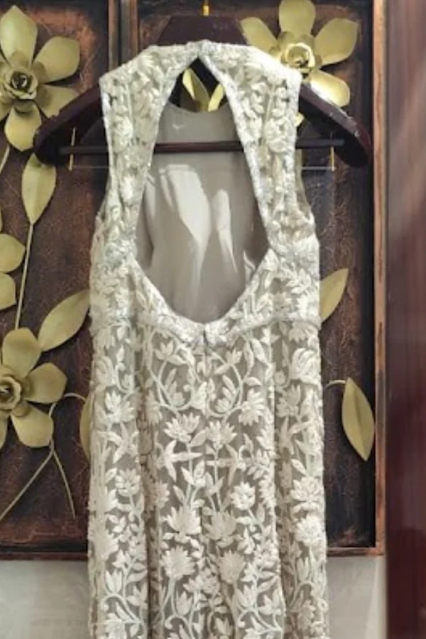 Manish Malhotra Floral Embroidered Jumpsuit - Image 3