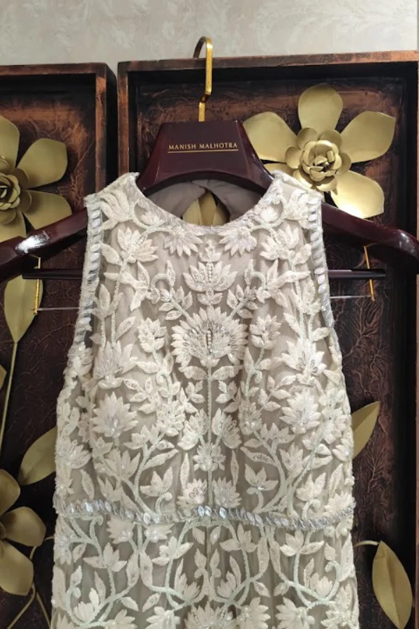 Manish Malhotra Floral Embroidered Jumpsuit - Image 4