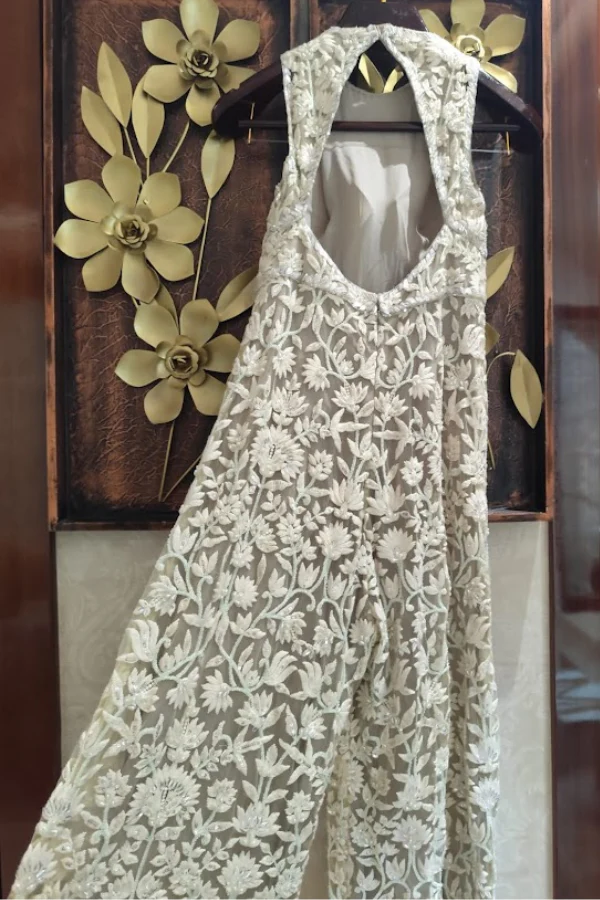 Manish Malhotra Floral Embroidered Jumpsuit - Image 5
