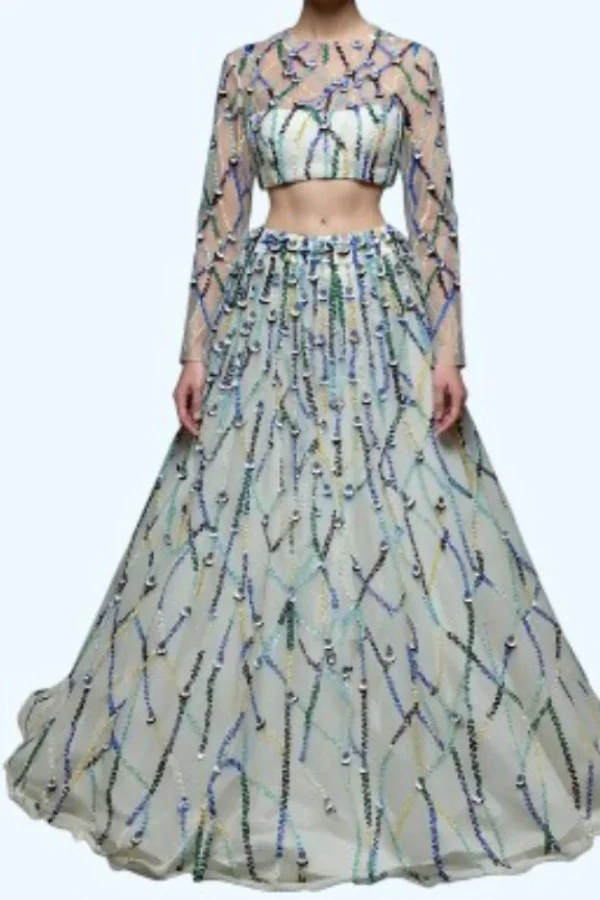 Manish Malhotra Lehenga Set - Image 2