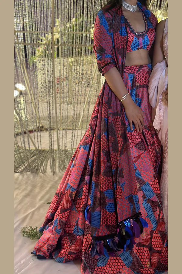 Manish Malhotra Lehenga Set - Image 3
