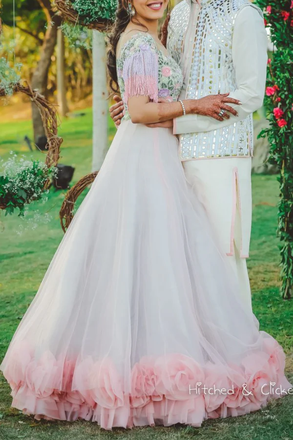 Manish Malhotra Lehenga Set - Image 3