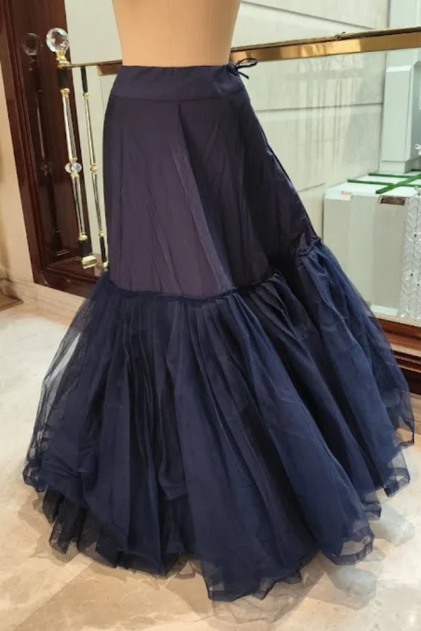 Manish Malhotra Midnight Blue Embellished Lehenga Set - Image 4