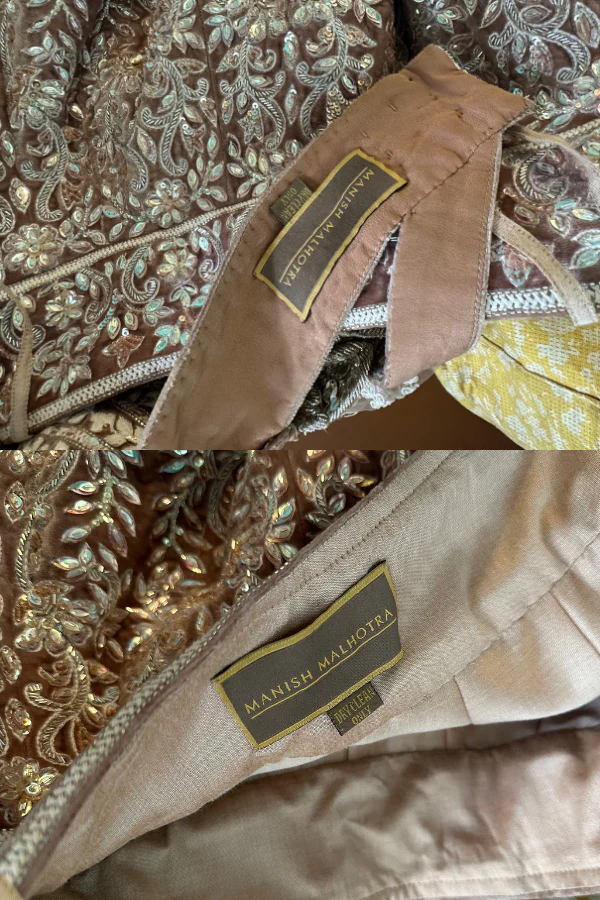 Manish Malhotra Oyster embroidered lehenga - Image 6
