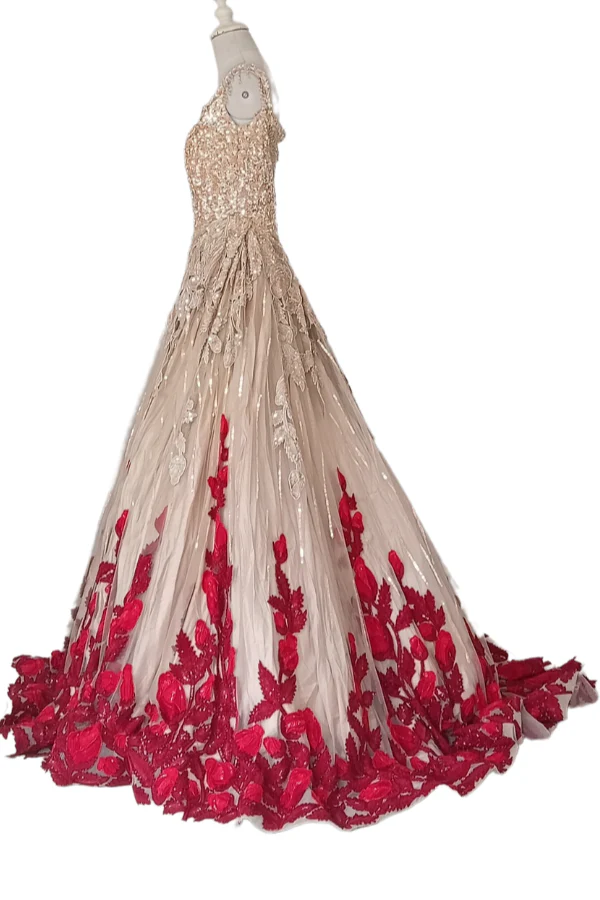 Manish Malhotra Silk Gown - Image 3
