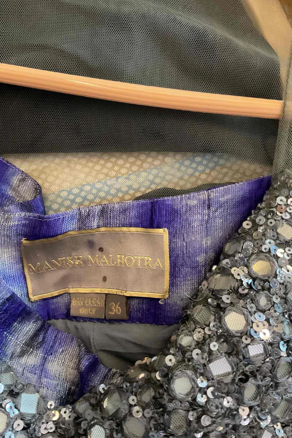 Manish Malhotra Tie & Dye Lehenga - Image 3
