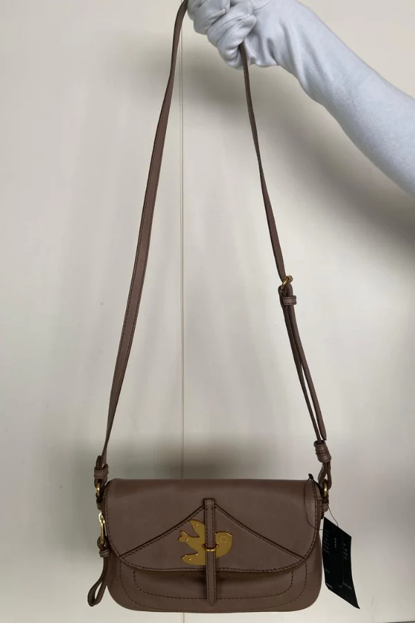 Marc by Marc Jacobs Old Rose Leather Petal to the Metal Crossbody Bag