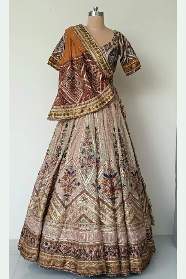 MARWAR COUTURE EMBELLISHED LEHENGA SET