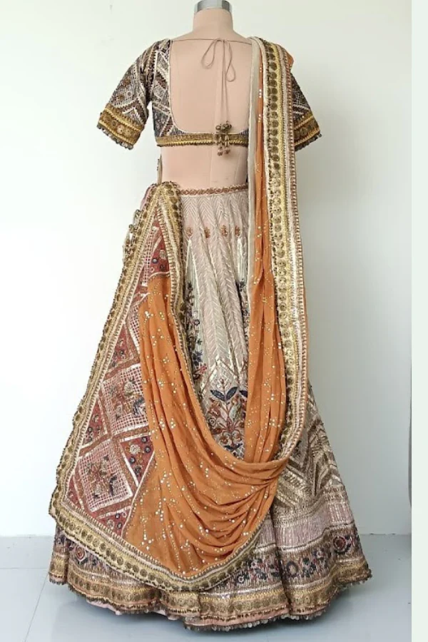 MARWAR COUTURE EMBELLISHED LEHENGA SET - Image 2