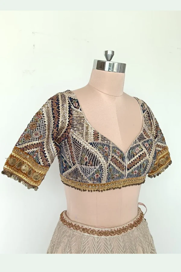 MARWAR COUTURE EMBELLISHED LEHENGA SET - Image 4