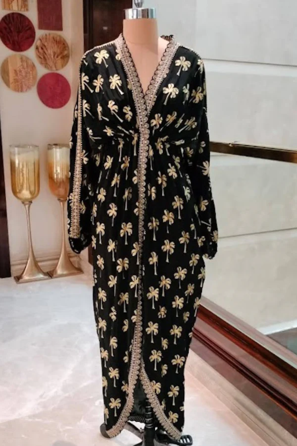 Masaba Black Coco Kaftan - Image 2