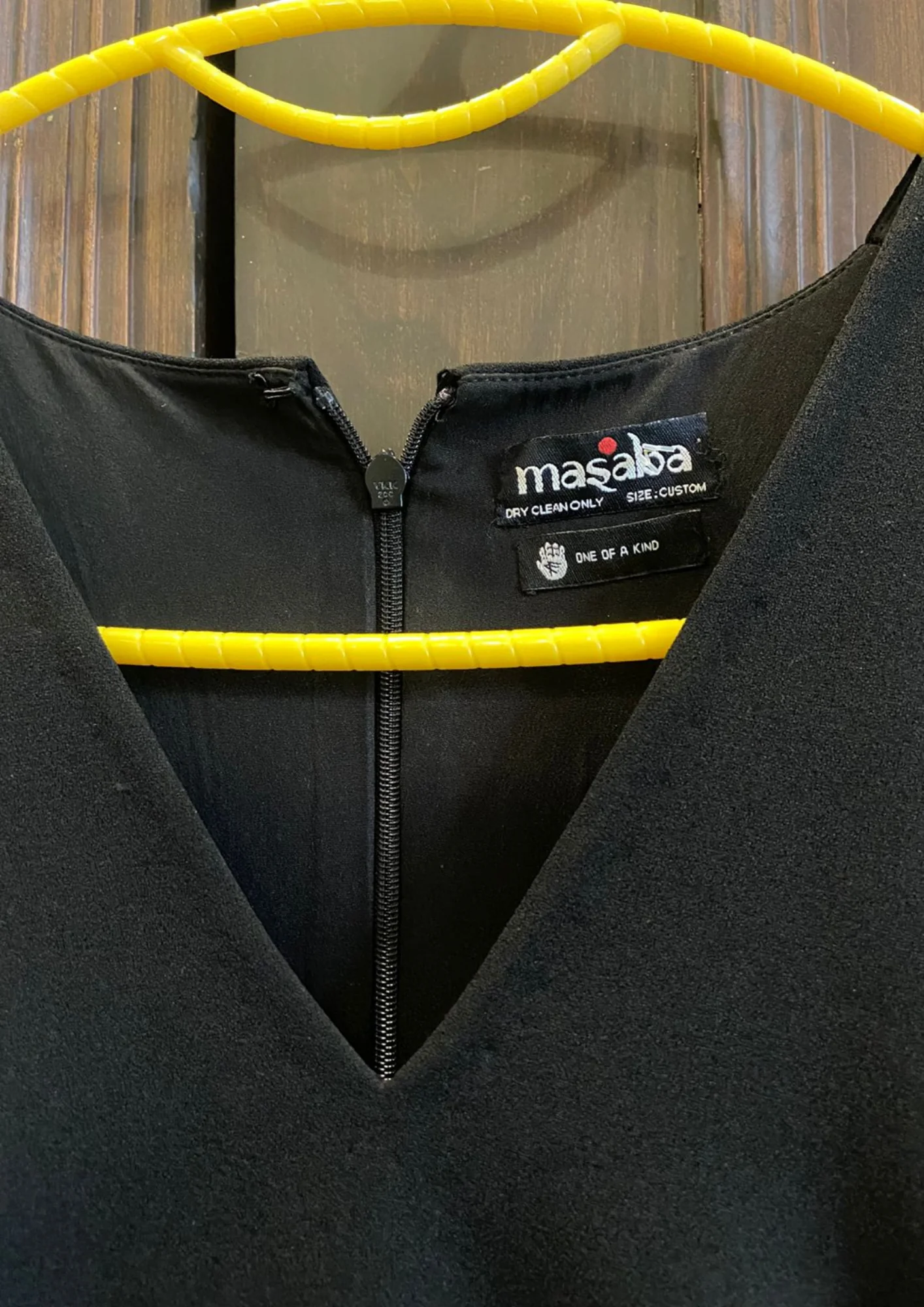 Masaba Black Kashmiri Leaf Gown - Image 7