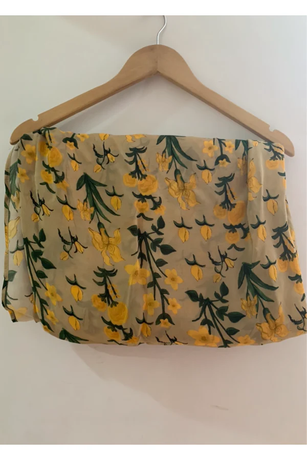 MASABA Floral Print Saree - Image 4