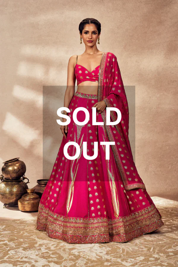 Masaba Pink Whispering Lily Lehenga Set