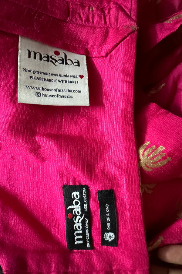 Masaba Pink Whispering Lily Lehenga Set - Image 5