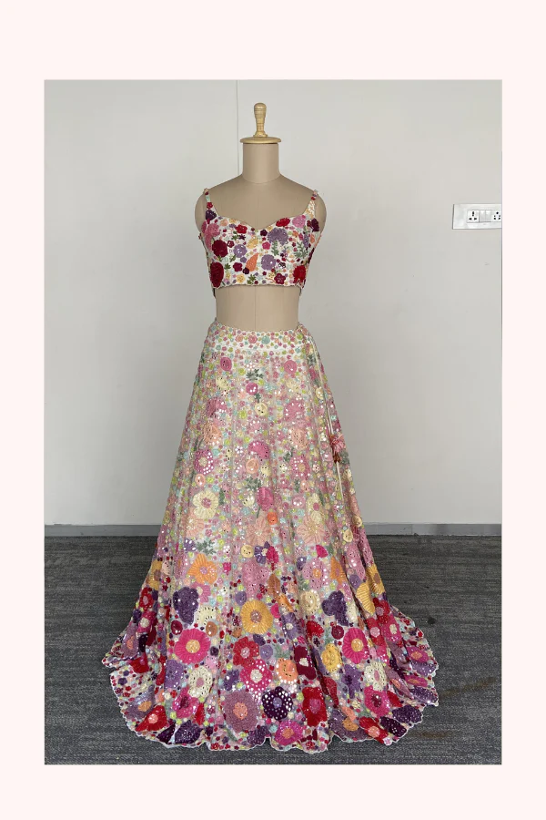 Mishru Ariana Lehenga Set - Image 2