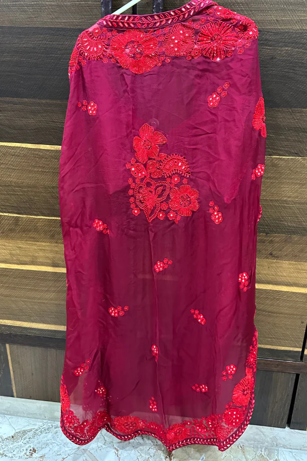 Mishru Cape lehenga set - Image 2