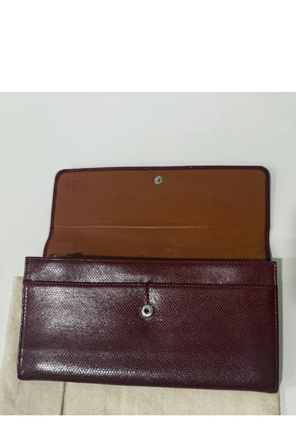 Montblanc Red Soft Grain Leather 10CC Long Wallet - Image 4