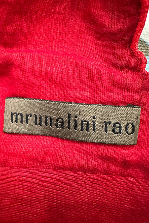 MRUNALINI RAO Cadmium Red Embroidered Lehenga Set - Image 10