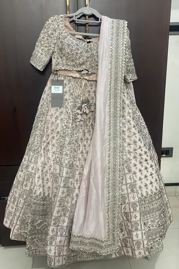 Mrunalini Rao Hand-Embroidered Lehenga Set - Image 2