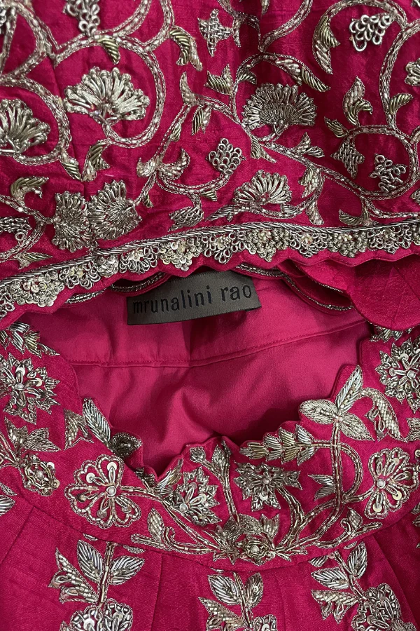 Mrunalini Rao Hot pink lehenga - Image 3