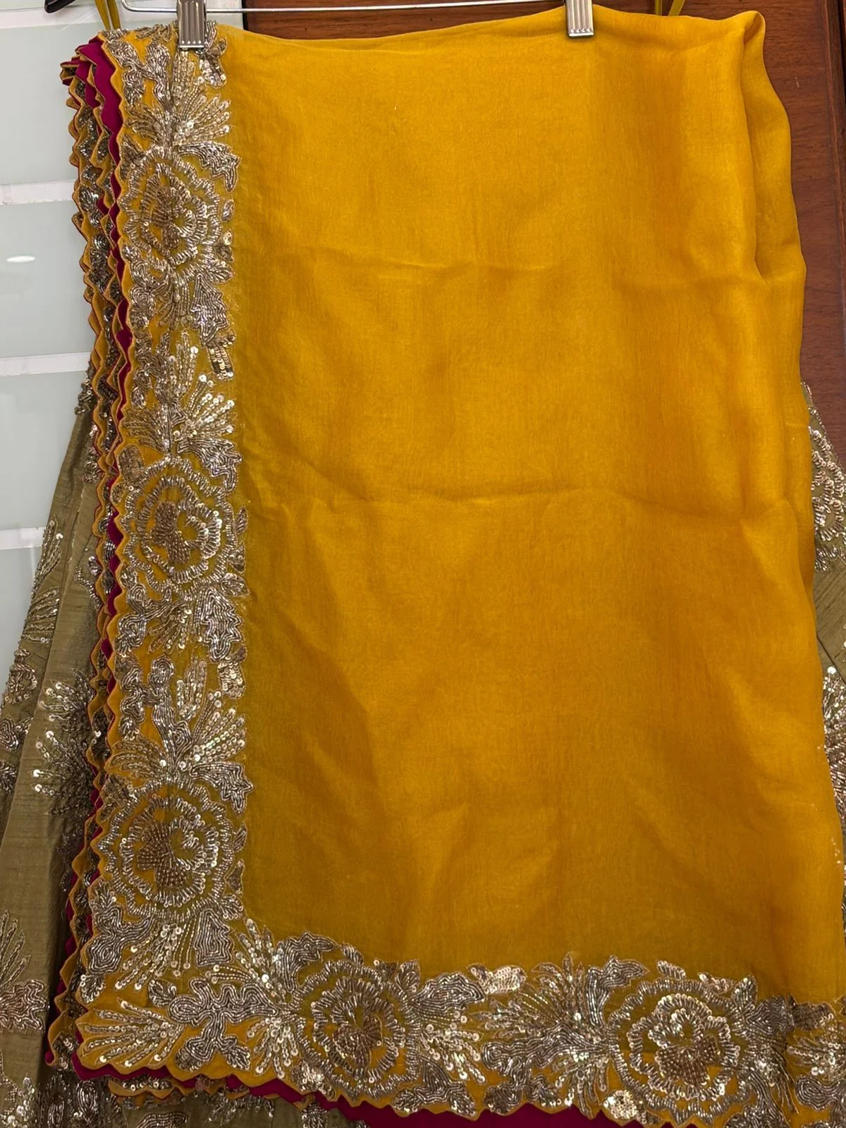 Mrunalini Rao Rosette Lehenga - Image 7