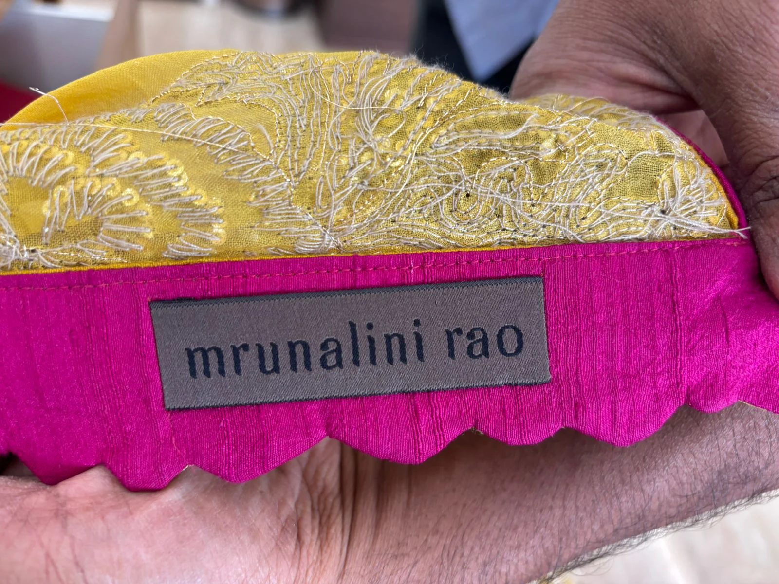 Mrunalini Rao Rosette Lehenga - Image 8
