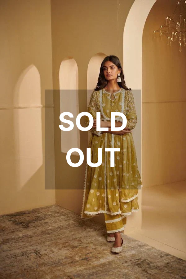 MULMUL ANARKALI SET