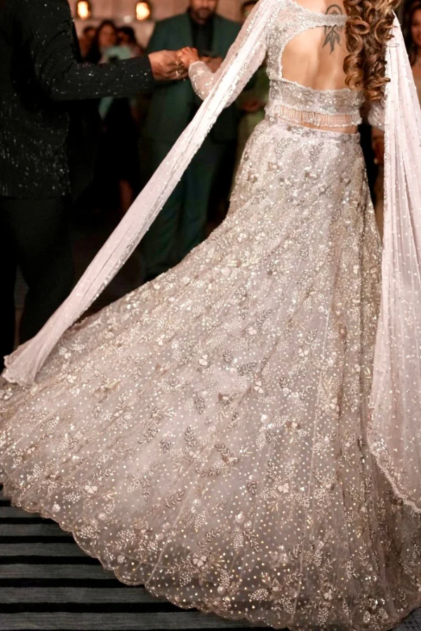 Natasha Dalal Embellished Lehenga Set - Image 6