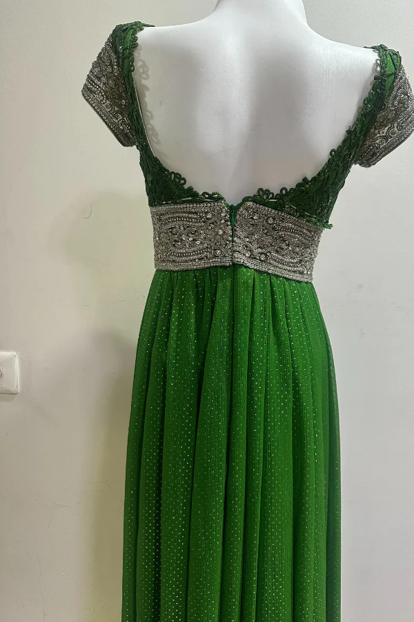 Neeta Lulla Green Anarkali Set - Image 3