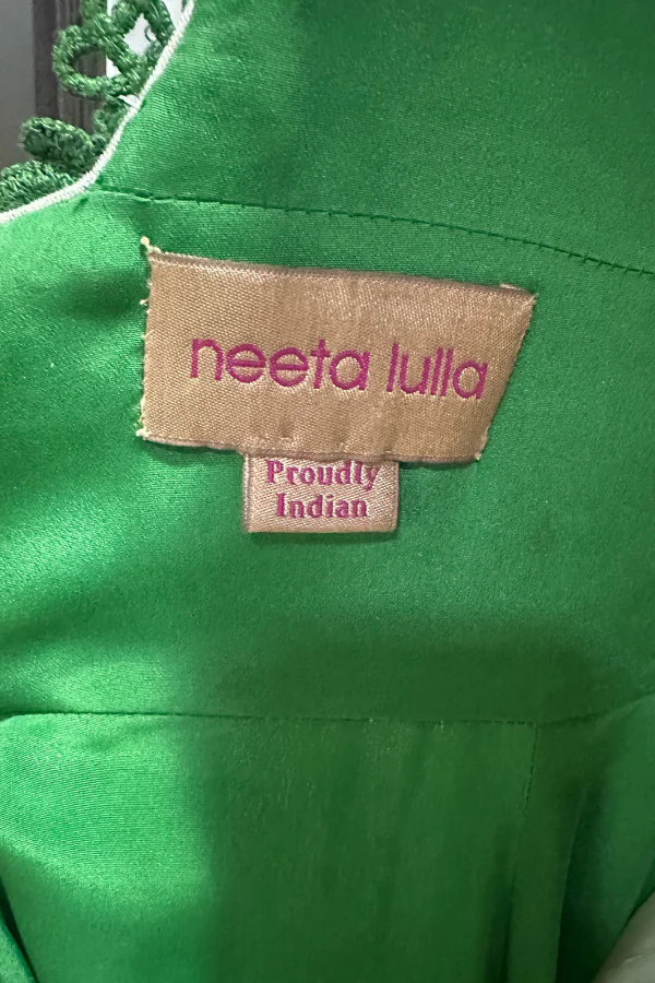 Neeta Lulla Green Anarkali Set - Image 4