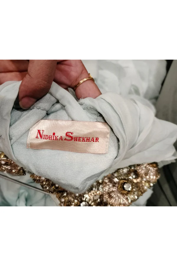 Nidhika Shekhar Beige Gown - Image 3