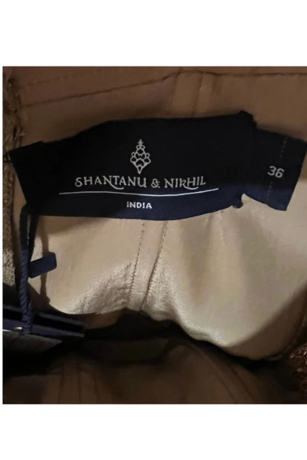 NIKHIL & SHANTANU gold GOWN - Image 4