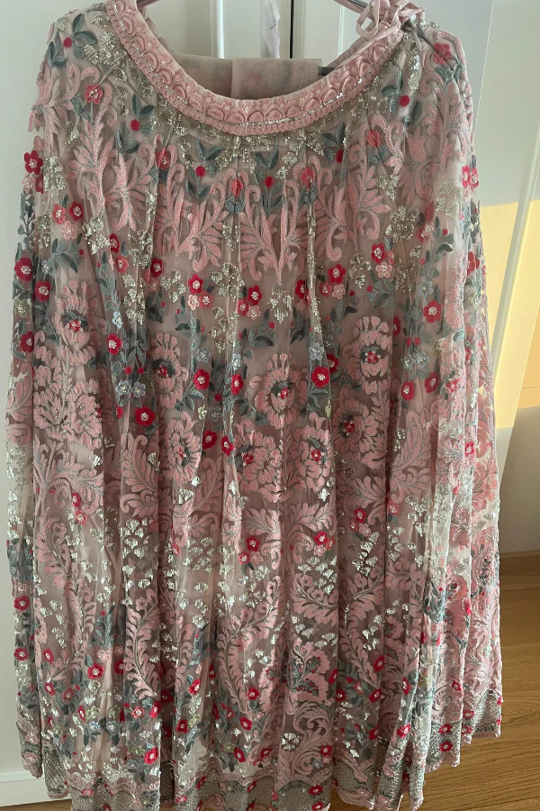 Pankaj & Nidhi Floral lehenga