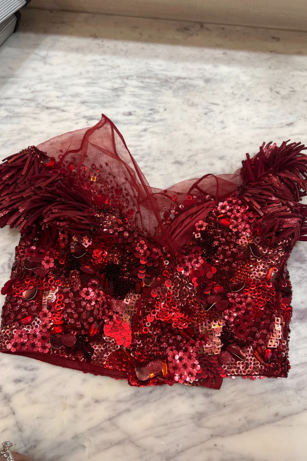 Pankaj & Nidhi Lehenga Set - Image 6