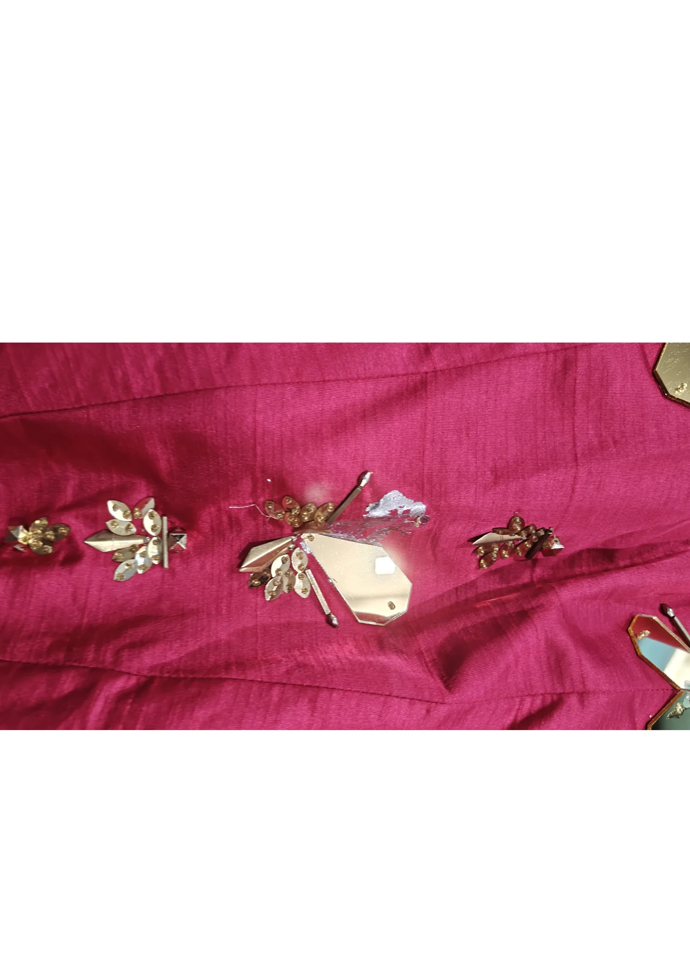 Papa Don't Preach Embellished Skirt set - Image 4
