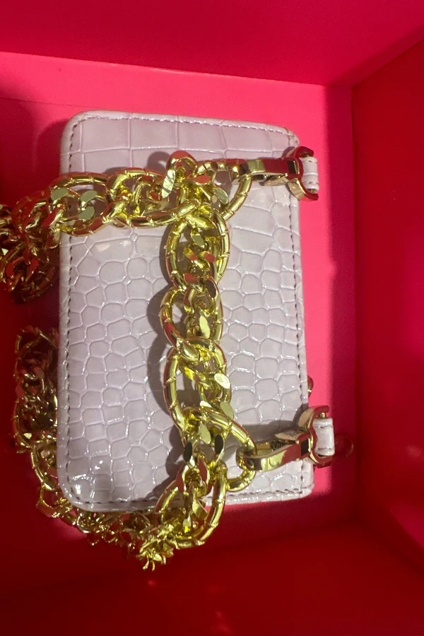 Papa Don't Preach Frosted Chain-link Belt Bag - Image 3