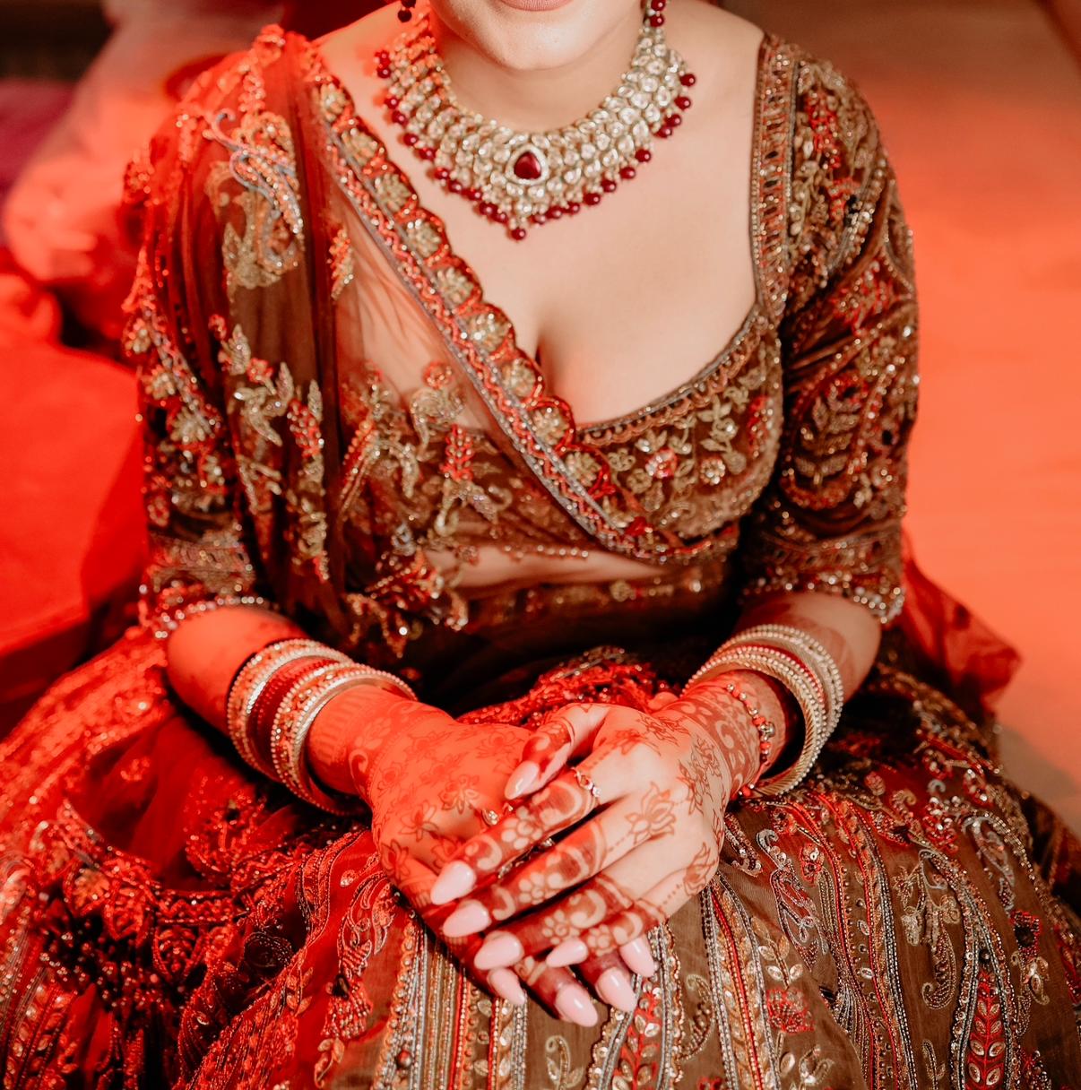 Payal Keyal Embroidered Bridal Lehenga Set - Image 2