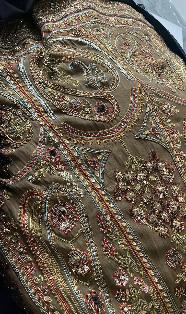 Payal Keyal Embroidered Bridal Lehenga Set - Image 7