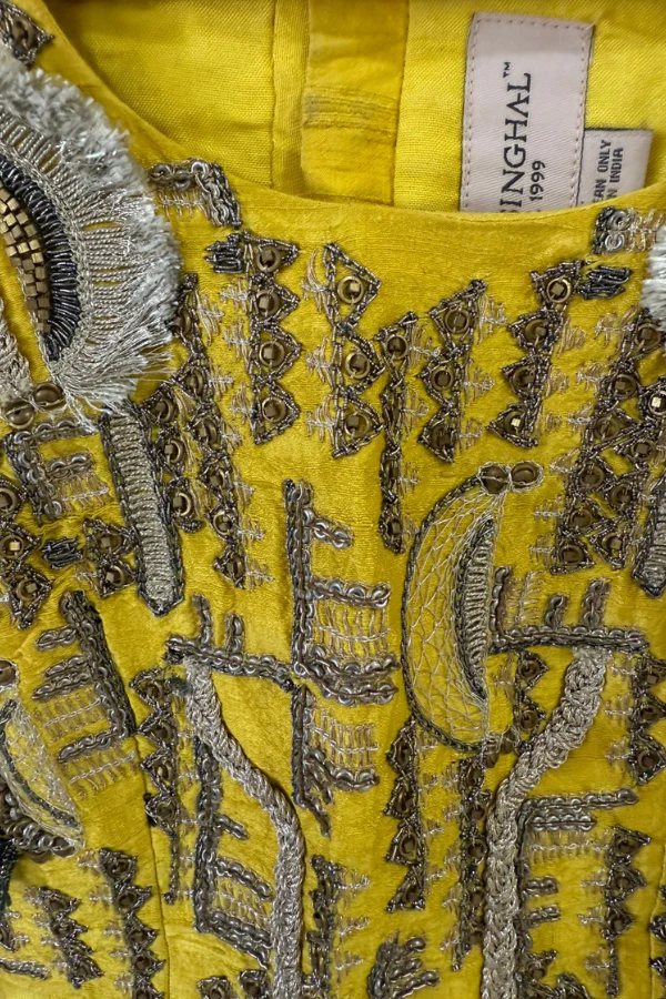 Payal Singhal Yellow & Pastel Printed Lehenga Set - Image 3