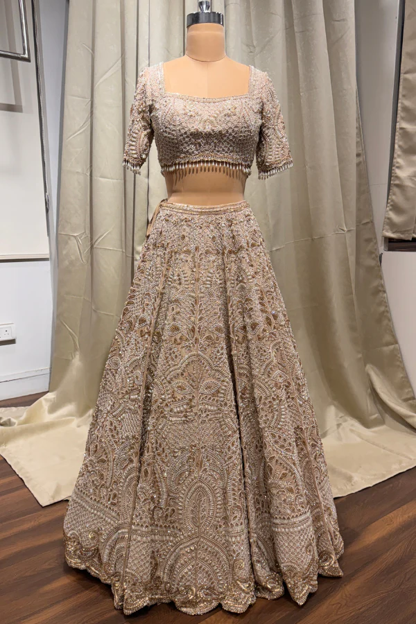 Pearl lehenga set - Image 6