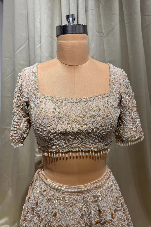 Pearl lehenga set - Image 7