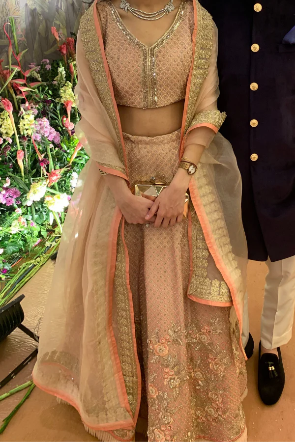 Pearl lehenga set
