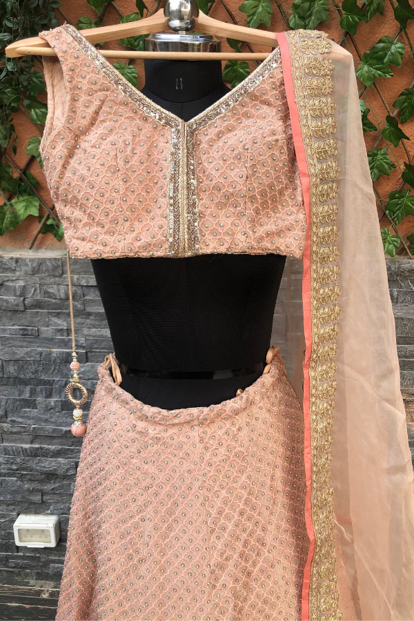 Pearl lehenga set - Image 3
