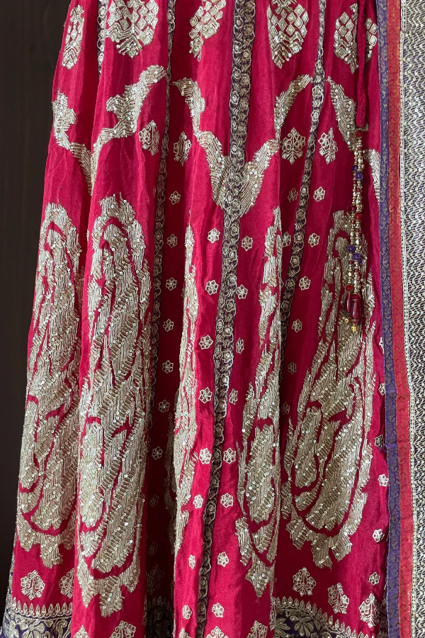 Petite Red lehenag set - Image 3